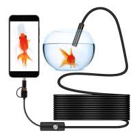 1M/1.5M/2M/3.5M/5M Waterproof Mini Camera USB Endoscope Portable Universal Inspection Borescope Camera for Android Mobile Phone