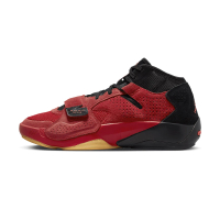 NIKE 耐吉 Jordan Zion 2 Red Suede Gum 男鞋 紅色 魔鬼氈 氣墊 籃球鞋 DO9072-600