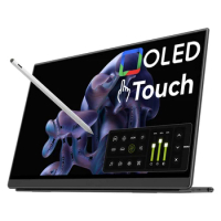 EHOMEWEI OLED Portable Monitor Om Series 13.3" FHD 60HZ 100%DCI-P3 16:9 For Switch Laptop