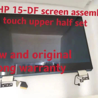 Upper half of LCD screen touch assembly for HP/HP X360 15-DF TPN-Q213