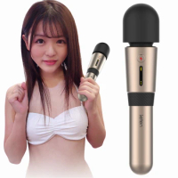 Leten Powerful Vibrator for Women, Big Head Magic AV Wand Massage Stick Massager Clitoris Nipple Stimulator Female Adult Sex Toy
