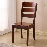 全實木椅子家用餐椅餐桌椅凳子靠背椅簡約白色餐廳木頭書桌椅