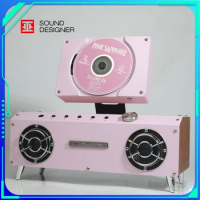 Mt CD Player Portable Diamond Rust 2.1 Channel Bluetooth Audio Integrated Album CD Player Decoration Versatile Christmas Gifts