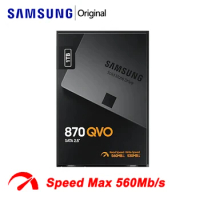 SAMSUNG SSD 870 QVO SATA 2.5 SSD Hard Drive HDD 8TB SSD 1TB Internal Solid State Drive 2TB 4TB Hard Disk Max 560Mbs HDD For PC