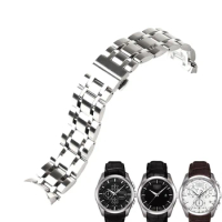 Curved End Stainless Steel Watchband for Tissot 1853 Couturier T035 22mm 23mm 24mm Watch Band Men's Strap Bracelet
