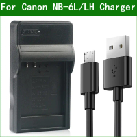ที่ชาร์จ USB Micro บาง, NB-6L/Mub, สำหรับ Canon PowerShot ELPH 500 HS 500hs D10 d20 S90 S95 sx260hs 
