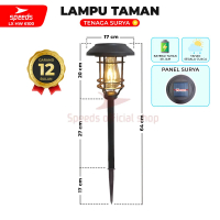 SPEEDS Lampu Taman Solar Panel Lampu Tenaga Matahari Tancap Penghias Tanpa Kabel Taman Anti Air 202-