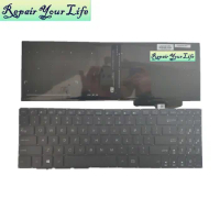 US Backlight Laptop Keyboard For ASUS VivoBook Pro 15 N580 N580V N580G N580GD NX580 English Replacement Keyboards 0KN1-291TA12
