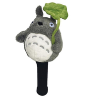 Thaya ตุ๊กตาสัตว์กอล์ฟไดร์เวอร์หัวหน้าปกกอล์ฟคลับ460cc Totoro ไม้ปก DR FW น่ารักของขวัญ