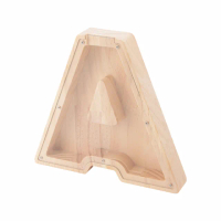 【E.dot】居家裝飾木製英文字母存錢筒