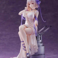 Original WAVE Azur Lane Sirius White Roses Sexy Girls Anime Figure PVC Action Figures Collectible Model Toy Gift for Friends