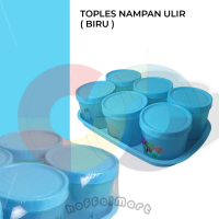 (COD) Toples Nampan Plastik Ulir 1 Kg Camilan Kue Kering – Food Grade plastik