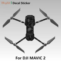 For DJI MAVIC 2 Camera Drone Sticker Protective Skin Decal Vinyl Wrap Film Anti-Scratch Protector Co