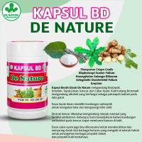 Kapsul Bersih Darah De Nature Herbal Untuk Jerawat, Bisul, Alergi.