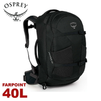 【OSPREY 美國 Farpoint 40L 旅行背包《黑》】雙肩背包/後背包/行李箱/登山/自助旅遊