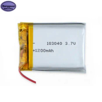 Banggood 3.7V 1200mAh 103040 Lipo Polymer Lithium Rechargeable Li-ion Battery Cells For MP3 MP4 GPS PSP mobile game PAD E-book