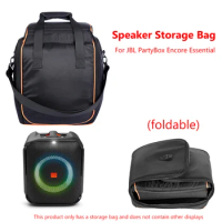 Oxford Cloth Travel Carrying Case Foldable Portable Protection Case Protection Speaker Storage for JBL PartyBox Encore Essential