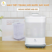 Máy tiệt trùng hơi nước và sấy khô Moaz BéBé mb101 bảo hành chính hãng 12 tháng
