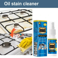 Kitchen Magic Degreaser Cleaner Spray Cloth Oil Stain Removes Grease Grime Agent Home Gas Stove Oven Cook Top Surface Cleaning