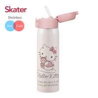 Skater不鏽鋼吸管保溫瓶(480ml)KITTY