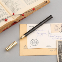 竹竹高升木心時光書寫文具創意匠心之筆 木質黃銅筆圓珠筆簽字筆