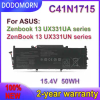 DODOMORN New C41N1715 Battery For ASUS ZenBook 13 UX331FN UX331UA UX331UN U3100FN UX331UA-1A UX331UA-1B UX331UA-1E U3100UN