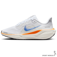 Nike 慢跑鞋 女鞋 大童鞋 PEGASUS 41 BLUEPRINT 白橘藍【運動世界】HM4820-100