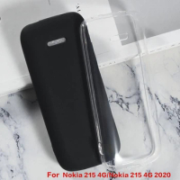 For Nokia 215 4G Smartphone 2.4" Protective Shell Soft Black TPU Case for Nokia 215 TA-1284 TA-1281 TA-1272 TA-1264 Silicon Caso