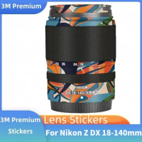 For NIKKOR 18-140 3.5-6.3 Decal Skin Vinyl Wrap Film Lens Body Protective Sticker Coat For Nikon Z DX 18-140mm F3.5-6.3 VR
