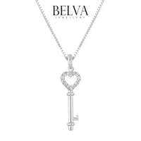 Liontin Berlian Design Kunci - Belva Jewellery - BAPDLP03283 Liontin&Kalung
