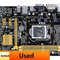 ASUS H81M-K Desktop Motherboard H81 LGA1150 16GB DDR3 Micro ATX Used