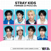 STRAY KIDS SKZ ID PHOTO SET Fanmade by Vantebunny | IN Han Felix Bangchan Seungmin Changbin Hyunjin 