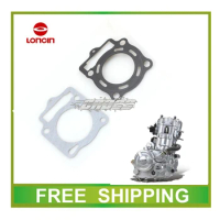 loncin 250cc water cooled engine CB250 cylinder head gasket paper 70mm motorcycle dirt bike atv quad LC170MM free shipping