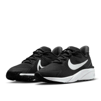 【NIKE 耐吉】休閒鞋 女鞋 大童 運動鞋 STAR RUNNER 4 NN GS 黑 DX7615-001(3K2146)