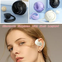 2023 Tws Wireless bluetooth headset JM13 Planet Bluetooth Necklace Headphone Active Noise Earphone