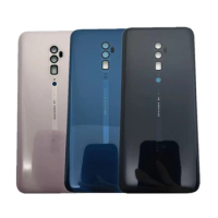For OPPO Reno 10X zoom Back Glass Battery Cover Rear Glass Door Case Housing Back Cover +Adhesive Sticker Replacement Parts
