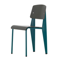 【北歐櫥窗】Vitra Standard 標準單椅(淺橡木座面、雪松綠椅腳)