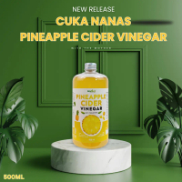 MYNUT CUKA NANAS 500 ML PINEAPLE CIDER VINEGAR 100% ASLI PRODUK HERBAL PREMIUM QUALITY