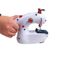 Home fully automatic mini electric handheld small sewing machine Home small sewing machine Small sewing machine Portable