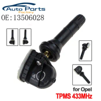 Tire Pressure Sensors TPMS For Opel Adam Ampera Antara Astra J k Corsa D Insignia Meriva B Mocha Zafira C 433MHZ 13506028