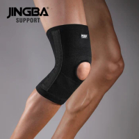 JINGBA SUPPORT knee pad volleyball knee support sports outdoor basketball knee protector brace support spring rodillera deportiv