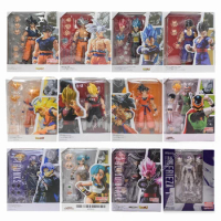 SHF Dragon Ball Z Action Figure Son Goku Gohan Frieza Vegeta Trunks Bulma Super Saiyan BDZ Action Figurine Collection Model Toys