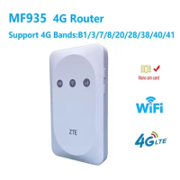 ZTE MF935 4G LTE Mobile WiFi router with SIM card slot cat4 150Mbps Wireless Pocket Wifi Hotspot PK MF920