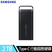 【上網登入送郵政禮金$600元】三星Samsung T5 EVO 2TB USB 3.2 Gen 1移動固態硬碟(MU-PH2T0S)
