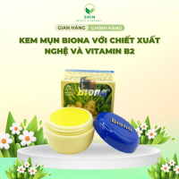 Kem Mụn Biona Với Chiết Xuất Nghệ Và Vitamin B2 (Hộp 3g)