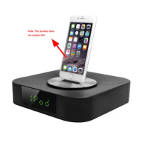 Speaker Bluetooth Alarm Clock Radio Speaker Multifunctional Audio Charging Base Bedside Alarm Clock Desktop Bluetooth Speaker