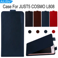 AiLiShi Factory Direct! Case For JUST5 COSMO L808 Luxury Flip PU Leather Case Exclusive 100% Special Phone Cover Skin+Tracking