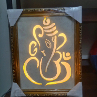 Vinayagar light box frame Wooden Housewarming