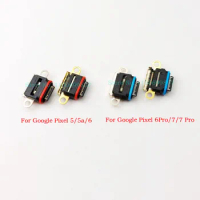 For Google Pixel 5 5a 6 6Pro 7 7 Pro USB Charging Port Connector Charger Plug Dock Replacement Parts
