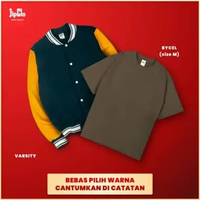 JIPCLO Hampers Spesial - Jaket Hoodie Kaos Oversize Wanita Pria Bundling E